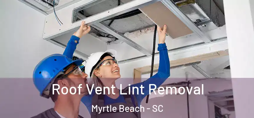 Roof Vent Lint Removal Myrtle Beach - SC